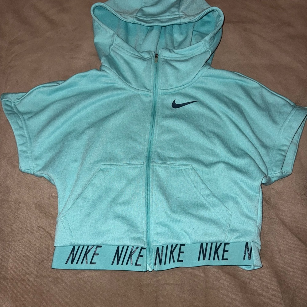 Nike Teal Dri-FIT Zip-Up Jacket